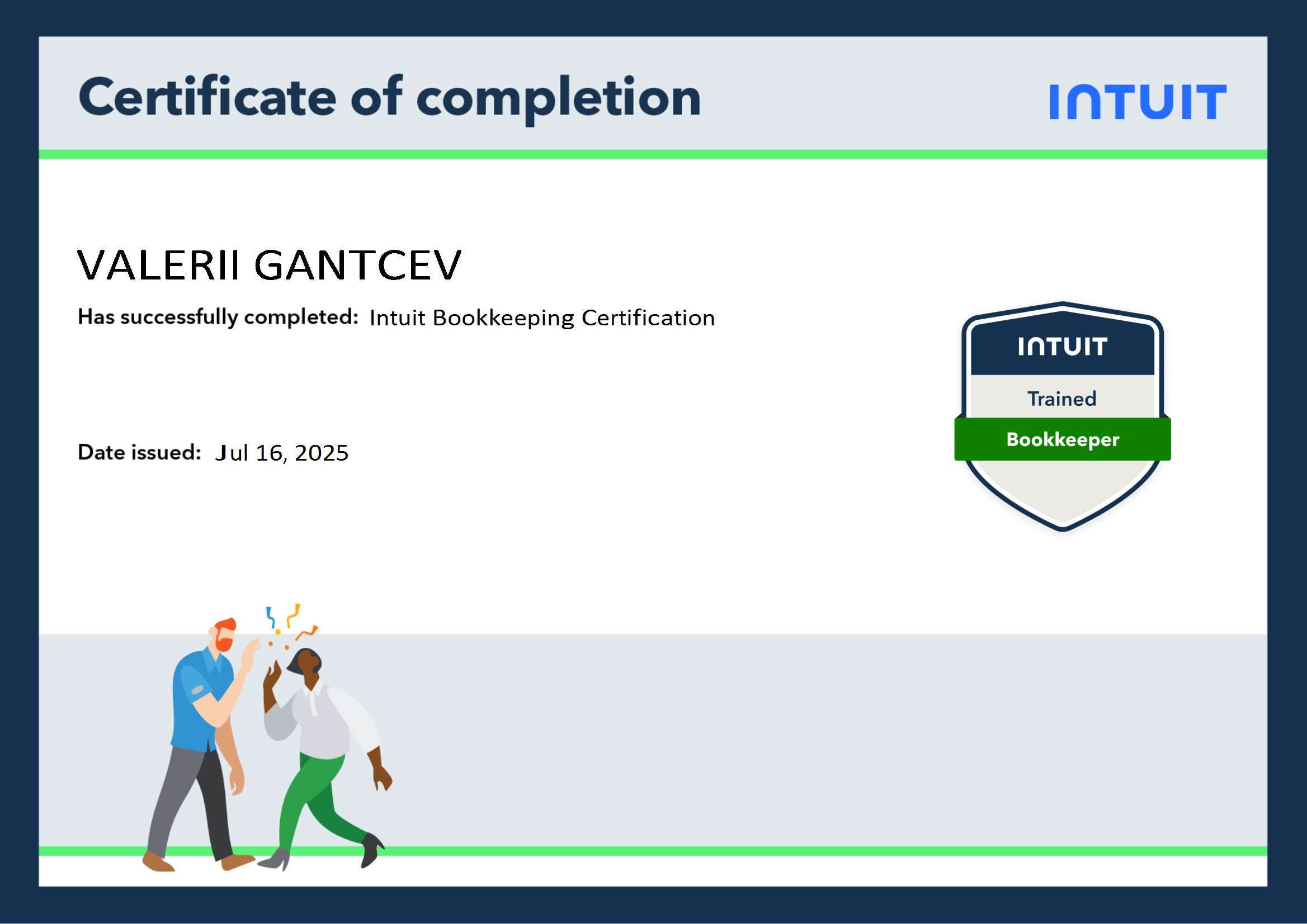 Certificate 2